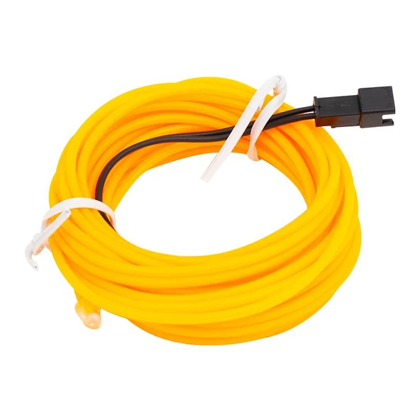 Neon Sari 5 Metre İp Aydinlatma (5 Volt Usb Adaptörlü) ürün görseli 1