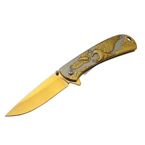 Kartal Gold Çift Çakı Sibirya Marka:Sibirya Ürün Kodu: S-2062A 20 CM ürün görseli 1
