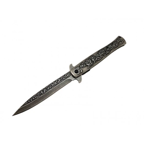 Güllü Çakı Eskitme Marka:Sibirya Ürün Kodu: HC012 23 CM ürün görseli 1