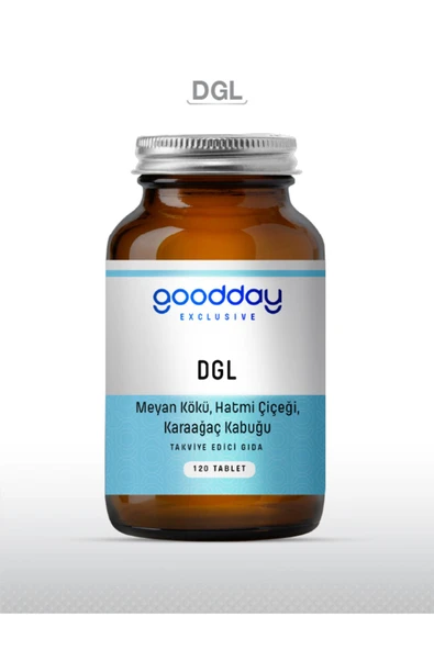 Goodday Dgl Vegan Besin Takviyesi 120 Tablet ürün görseli 1