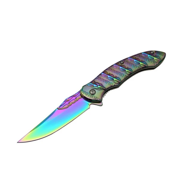 Metal Snake Çakı Blue Marka:Alaska Ürün Kodu: S-2074 L 21 CM ürün görseli 1