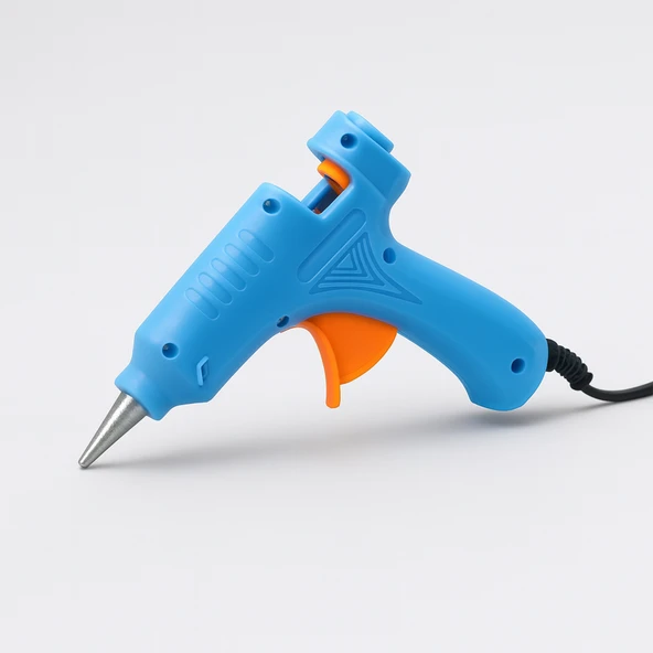 7.5 mm 20W Sıcak İnce Mum Silikon Tabancası 190°C Hızlı Isınan Güçlü Yapıştırıcı Tabanca Ergonomik ürün görseli 1