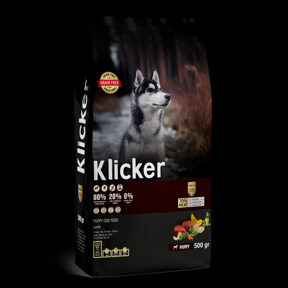 Klicker Yavru Köpek Maması Kuzulu 12 kg ürün görseli 1