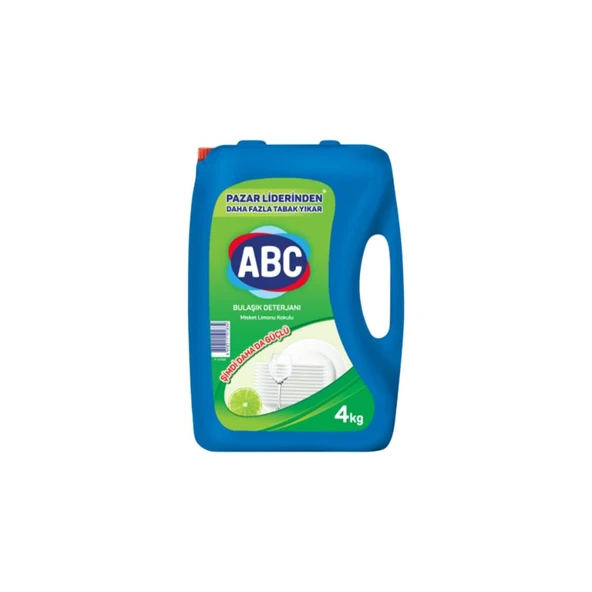 ABC Misket Limonu 4 kg Sıvı Bulaşık Deterjanı ürün görseli 1