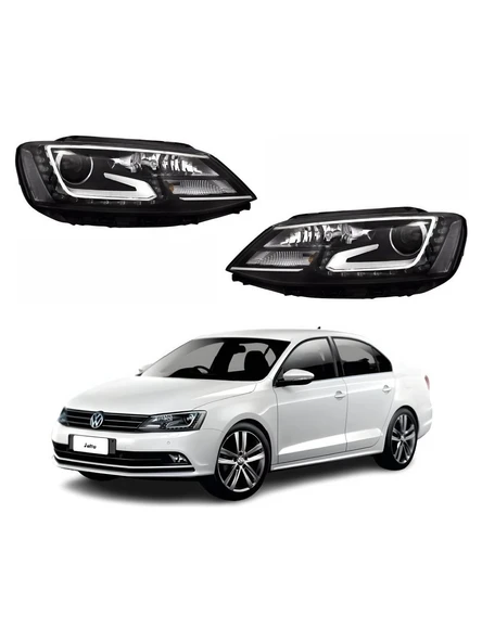 Volksvagen Jetta 2011-2014 Mk6 Gli Ön Far ürün görseli 1