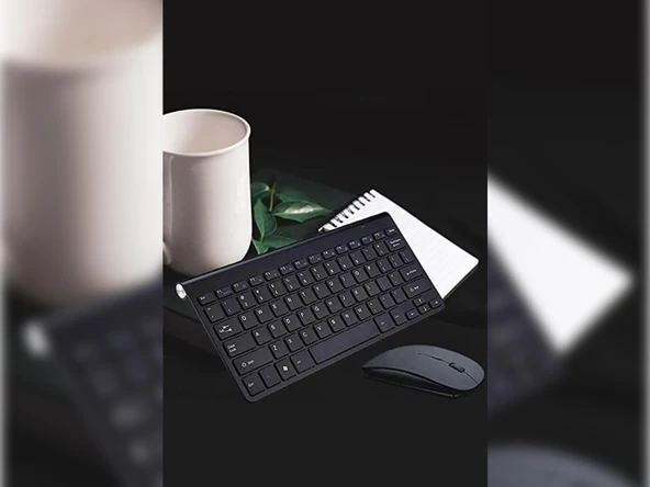 Torima TMK-05 Siyah TKL Kablosuz Klavye Mouse Seti - Resim 2