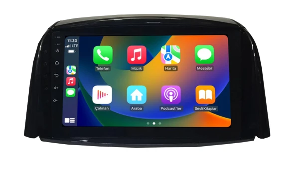 Navismart Multimedya - 4 Çekirdek İşlemci, 4GB RAM, 64GB HAFIZA Renault Koleos (2009-2012) ile uyumlu ürün görseli 1