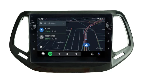 Navismart Multimedya - 4 Çekirdek İşlemci, 4GB RAM, 64GB HAFIZA Jeep Compass (2016-2017) ile uyumlu ürün görseli 1