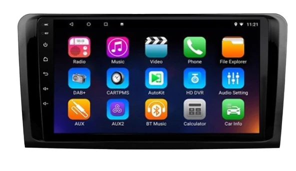 Navismart Multimedya - 4 Çekirdek İşlemci, 4GB RAM, 64GB HAFIZA Mercedes GL Serisi (2005-2012) ile uyumlu ürün görseli 1