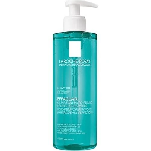 La Roche-Posay Effaclar Micro Peeling Purifying Gel 400 ml - Resim 2