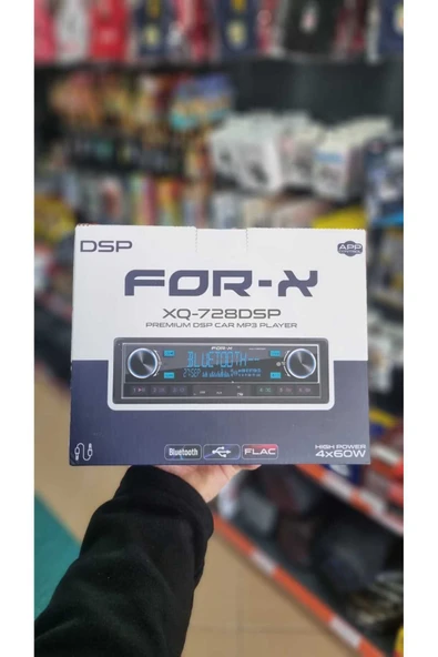 XQ-728DSP 4 Amfi Çıkışlı Profesyonel Oto Teyp ürün görseli 1