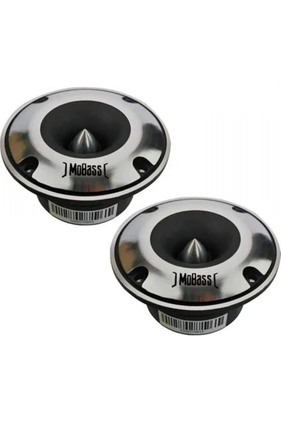 Mobass Mbt-02 Tweeter Ciftti 200wat 100rms Iki Adet ürün görseli 1