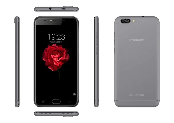 Premier Air2 32 GB Gri Akıllı Telefon - Teşhir Ürünü ürün görseli 1
