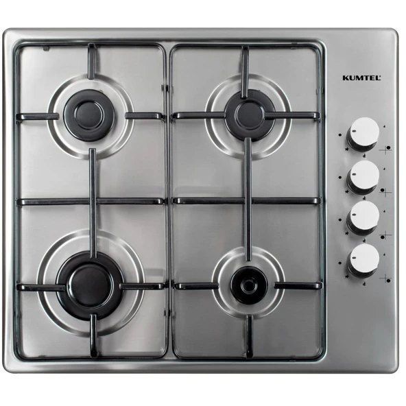 Kumtel KO-420F Doğal Gazlı Set Üstü Ocak Inox ürün görseli 1