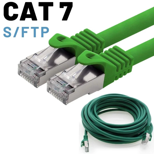 IRENIS 50 Cm CAT7 Kablo S/FTP LSZH Ethernet Network Lan Ağ Kablosu ürün görseli 1