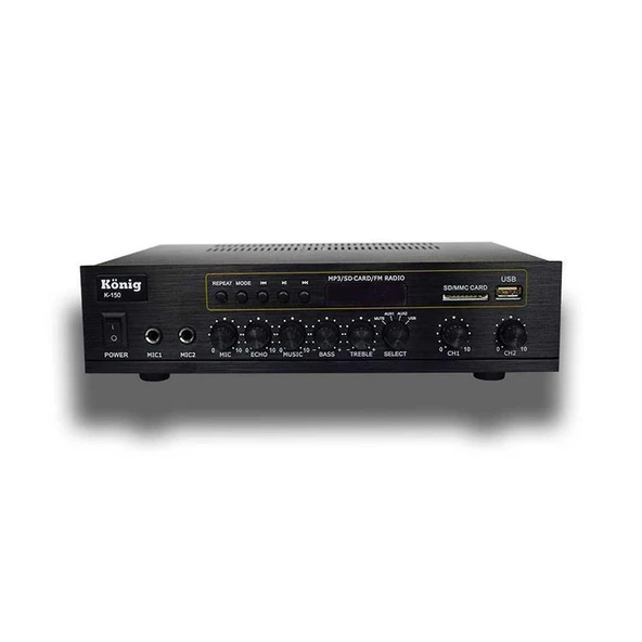 König K-150 2x80W Stereo Mağaza Anfisi ürün görseli 1