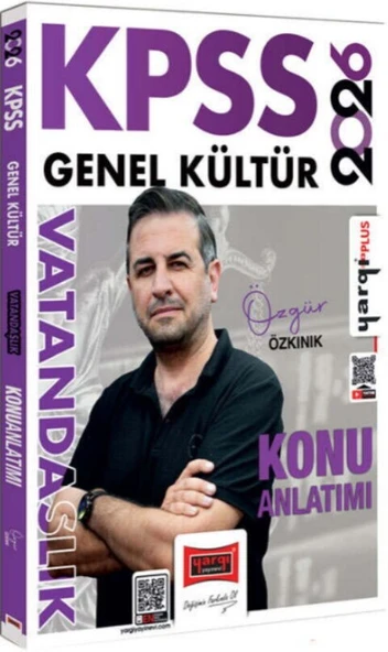 2026 KPSS Genel Kültür Vatandaşlık Konu Anlatımı Yargı Yayınları ürün görseli 1