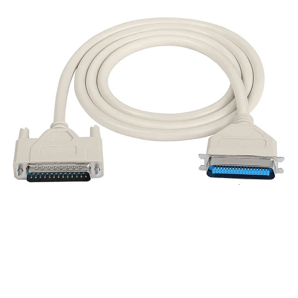 Lpt 25 pin paralel port to 36 Pin Dotmatrix yazıcı kablosu 1.3m ürün görseli 1