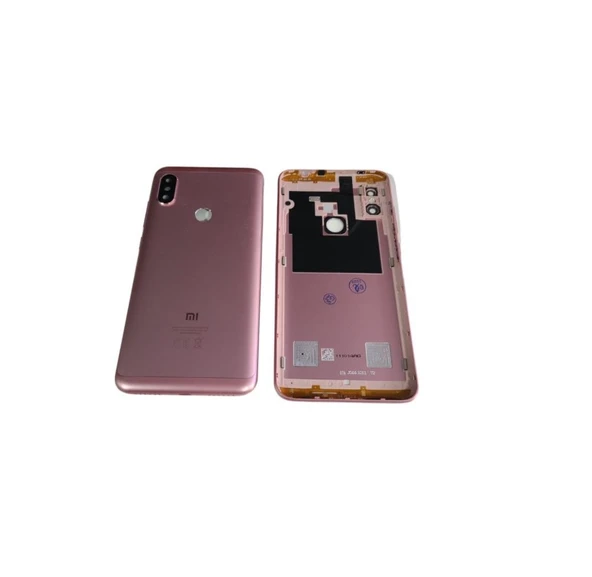 Xiaomi Redmi Note 6 Pro Uyumlu Kasa Kapak ( Pil Kapağı ) Rose Gold ürün görseli 1