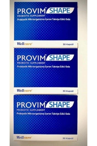 Wellcare Provim Shape 3lü Kofre ürün görseli 1