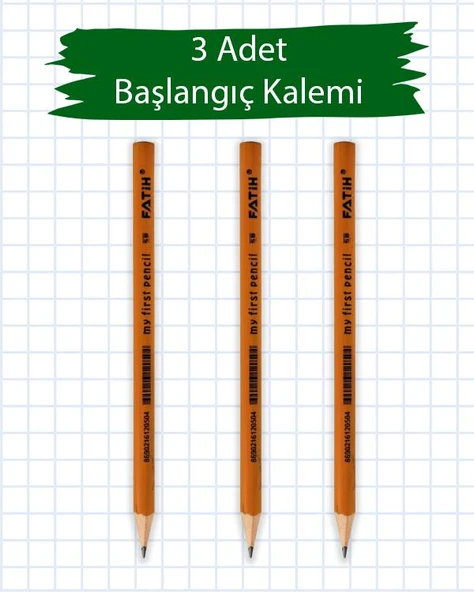 Temel Okul Kırtasiye Seti 8 - Resim 4
