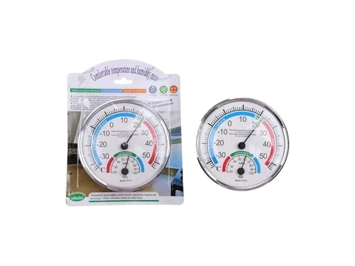 Monte Lua Analog Termometre- Nem Ölçer Oda Sıcaklık Ölçer ürün görseli 1