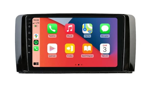 Navismart Multimedya - 8 Çekirdek İşlemci, 8GB RAM, 128GB HAFIZA Mercedes R (W251) (2006+) ile uyumlu ürün görseli 1
