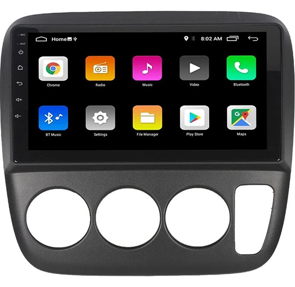 Navismart Multimedya - 8 Çekirdek İşlemci, 8GB RAM, 128GB HAFIZA Honda Crv (1998) ile uyumlu ürün görseli 1