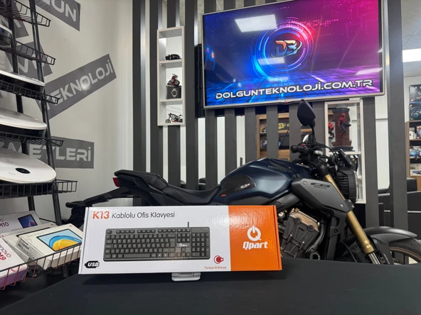 Qpart K13 Usb Ofis Klavyesi Q Tr Kablolu ürün görseli 1