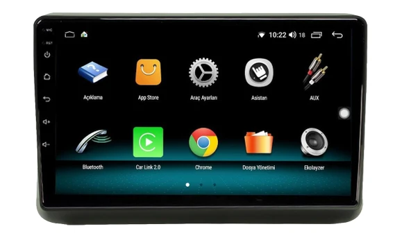 Navismart Multimedya - 8 Çekirdek İşlemci, 8GB RAM, 128GB HAFIZA Jeep Cherokee (2005-2006) ile uyumlu ürün görseli 1