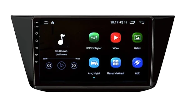 Navismart Multimedya - 8 Çekirdek İşlemci, 8GB RAM, 128GB HAFIZA Volkswagen Tiguan (2017+) ile uyumlu ürün görseli 1