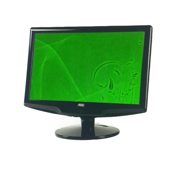 AOC 931SWL 18.5 İNÇ WİDESCREEN SİYAH 2 EL LCD MONİTÖR ürün görseli 1