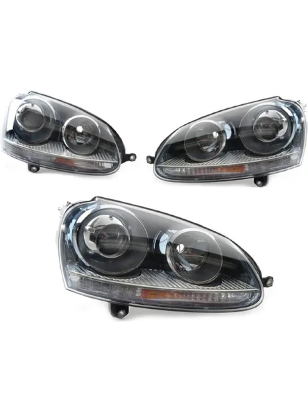 Volksvagen Golf 5 2004-2009 Krom Zemin R32 Ön Far ürün görseli 1