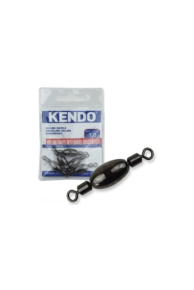 Kendo Rollıng Swivel With Barell Brass Weight 5 Adet (Ağırlıklı Fırdöndü) 2,0 ürün görseli 1