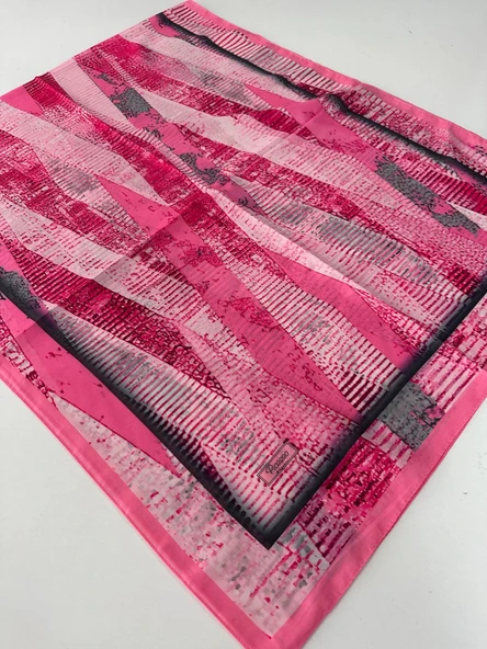 Picasso Elagance Soft Şal İnce Hafif Pembe Serisi  LCR1105 ürün görseli 1