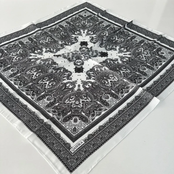 Qashka Soft Pamuklu Eşarp LDHK0106 ürün görseli 1
