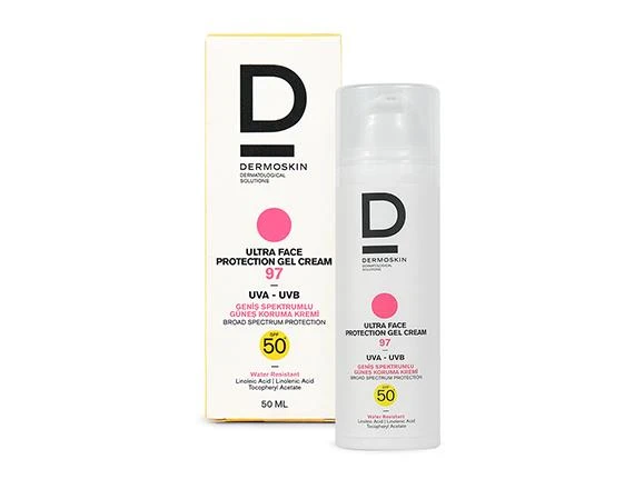 Dermoskin Ultra Face Protection Sun Screen Gel Cream SPF50+ 50 ml ürün görseli 1