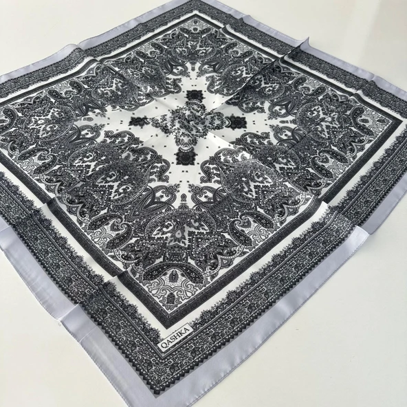 Qashka Soft Pamuklu Eşarp LDHK0107 ürün görseli 1