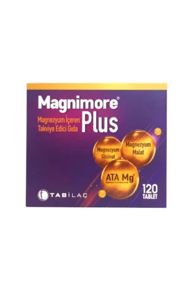 Magnimore Plus 120 Tablet ürün görseli 1