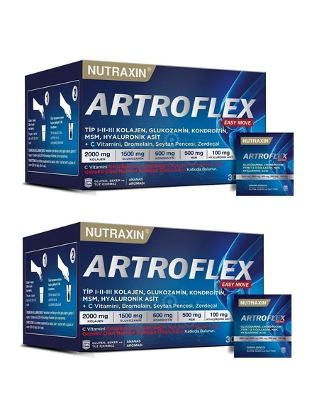 Nutraxin Artroflex Easy Move 30 Saşe 2'li ürün görseli 1