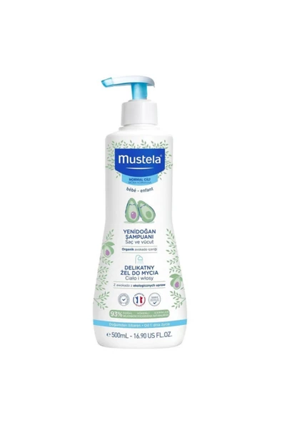 Mustela Yenidoğan Şampuan 500 ml ürün görseli 1