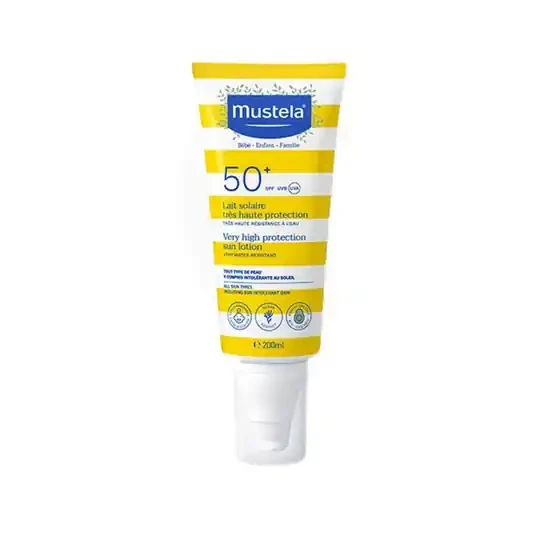 Mustela Very High Protection Güneş Kremi SPF50+ 200 ml ürün görseli 1