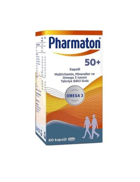 Pharmaton 50 Plus 30 Kapsül ürün görseli 1