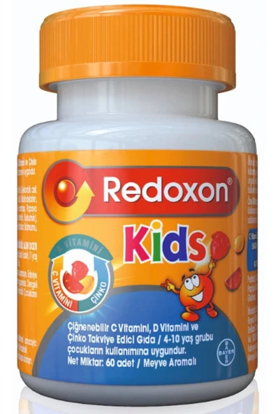Redoxon Kids 60 Çiğnenebilir Tablet ürün görseli 1