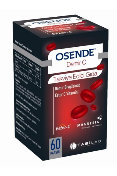 Osende Demir C 60 Kapsül ürün görseli 1