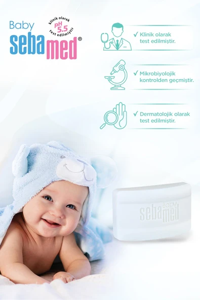 Sebamed Baby Compact Sabun 100 gr - Resim 7