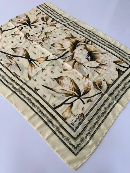 Polo Craft Soft Pamuklu Şal Sarı Serisi FZY0701 ürün görseli 1
