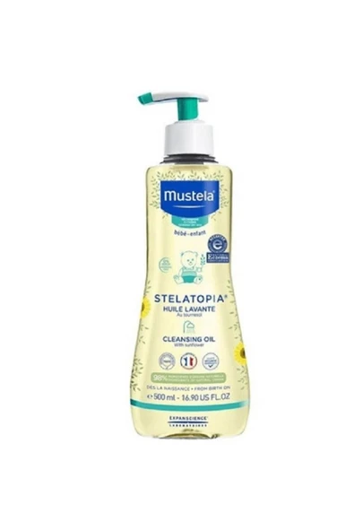 Mustela Stelatopia Huile Lavante Cleansing Oil 500 ml ürün görseli 1