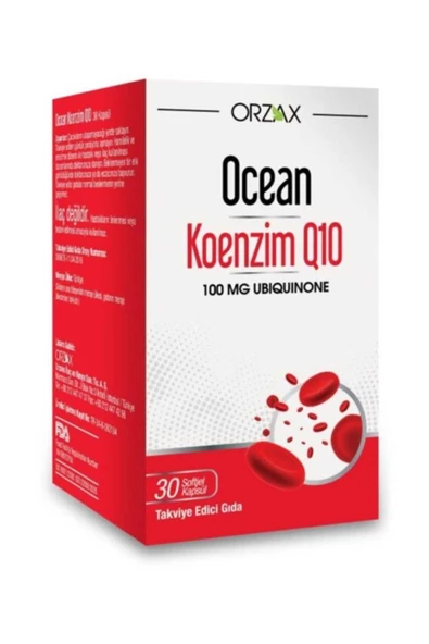 Ocean Koenzim Q10 30 Kapsül ürün görseli 1