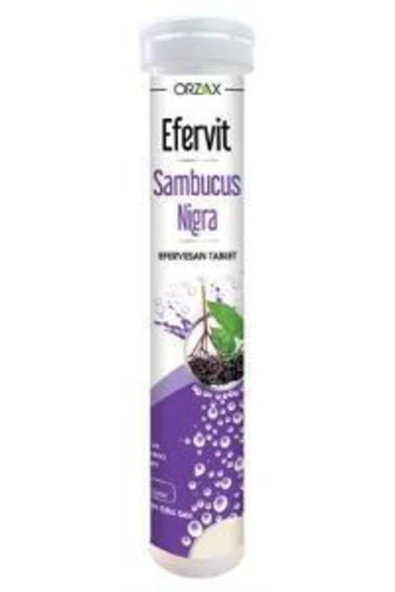 Efervit Sambucus Nigra 20 Efervesan Tablet ürün görseli 1